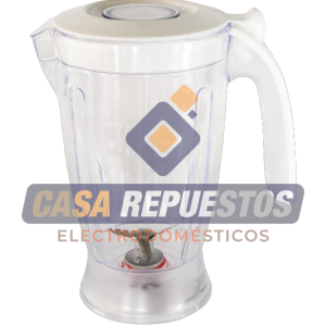 VASO PLÁSTICO DE LICUADORA WALITA LIQFAZ C/TRAVA CRISTAL 1039