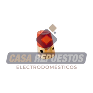 PITÓN ROJO CROMADO SIN BASE PARA OLLA A PRESIÓN