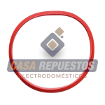 ARO DE SILICONA PARA TAPA DE OLLA A PRESIÓN DE 7 LT GUAMANTEC