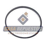 ARO DE SILICONA NEGRA PARA TAPA DE OLLA A PRESIÓN DE 7 LT