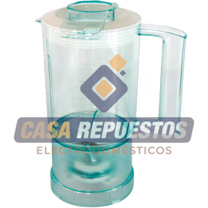 VASO DE LICUADORA WALITA ROMA / TONO CRISTAL / TAPA POLIETILENO