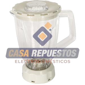 VASO DE LICUADORA PREMIER PLÁSTICO DE LICUADORA 999-P PARA MODELO PREMIER MIXERZ BLENDERS ED-6118 2 EN 1