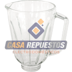 VASO DE VIDRIO PARA LICUADORA SET A-30 PARA MODELO HAMILTON BEACH 50199S